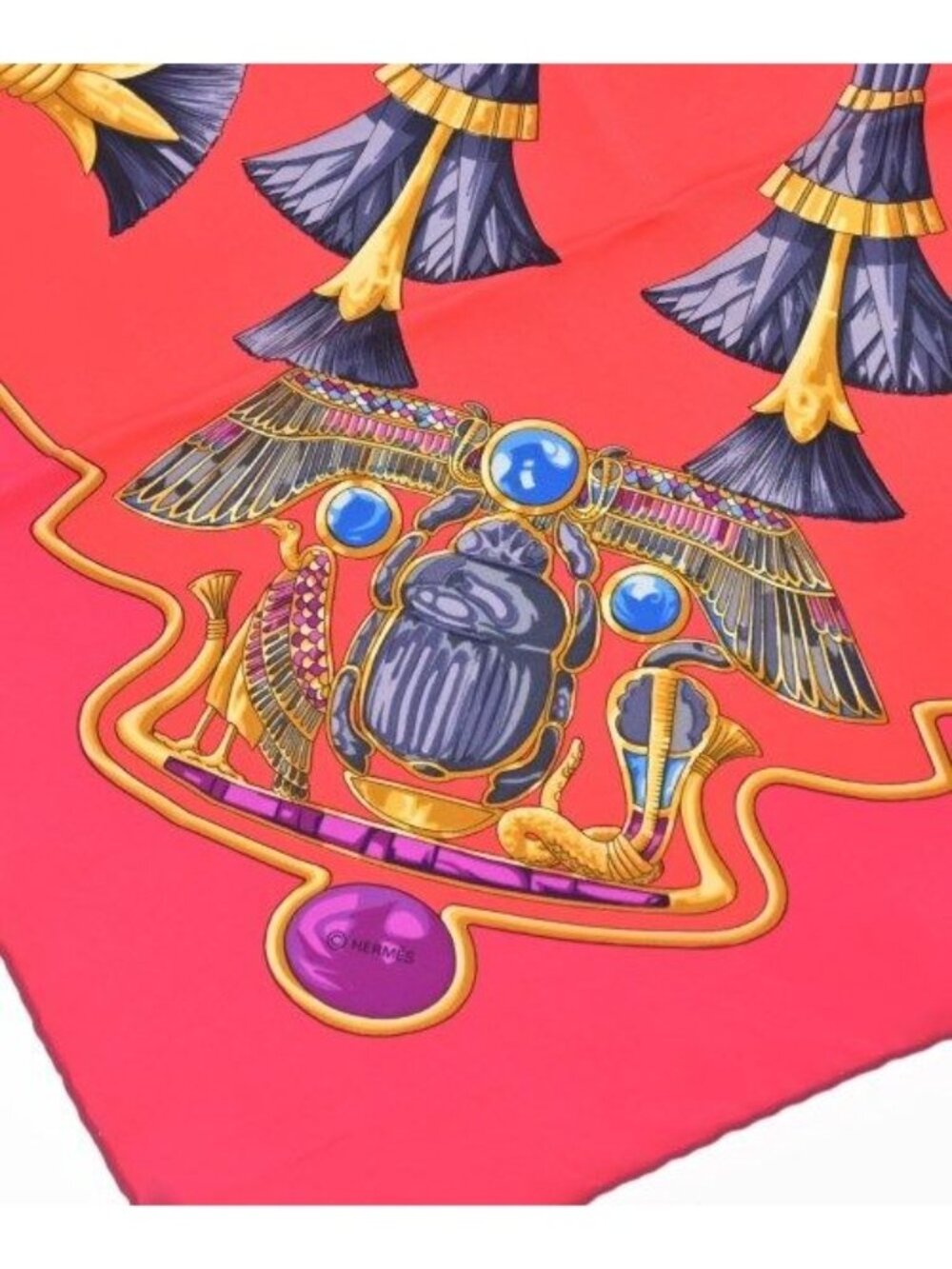 Hermes Bandana Scarf - Picture 5 of 6